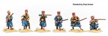 Napoleonic Ottoman Army 1790-1815 Janissaries in Campaign Dress Skirmishing, in Cahouk Hats - Available to Order