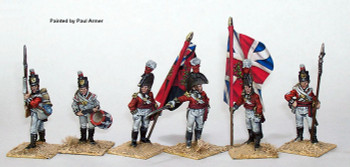 Napoleonic British Infantry Command Standing 1801-07 (Worldwide) - Available to Order