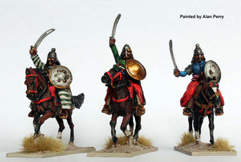 Napoleonic Ottoman Army 1790-1815 Cuirassiers (Armoured Mamelukes) Attacking w/ Swords - Available to Order