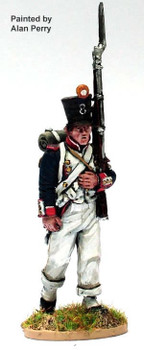 40mm Peninsular French Fusilier March Attack, Habit - Available to Order