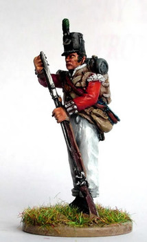 40mm Peninsular British Light Infantryman Loading - Available to Order
