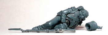 40mm Peninsular French Voltigeur / Grenadier Wounded, Holding Leg - Available to Order