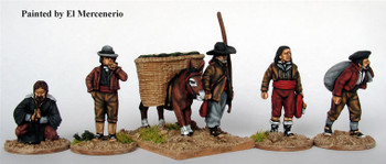 Carlist War Carlists Male Civilians - Available to Order
