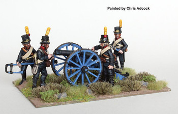 Napoleonic Swedish Foot Artillery Loading 6pdr - Available to Order