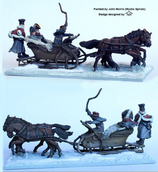 Napoleonic French Napoleon's Sledge, Retreat from Moscow - Available to Order