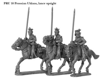 Franco-Prussian War Prussian Uhlans, Lances Upright - Available to Order