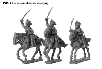 Franco-Prussian War Prussian Hussars Charging - Available to Order