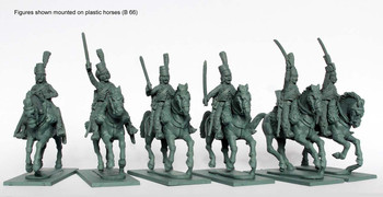 Revolutionary French Chasseur a Cheval in Mirlitons & Dolmans, Attacking - Available to Order