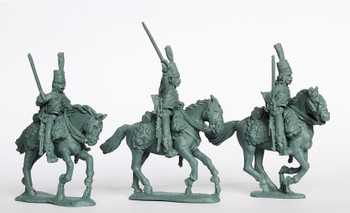 Revolutionary French Chasseur a Cheval in Mirlitons & Dolmans, Attacking - Available to Order