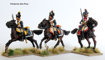 Revolutionary French Heavy Cavalry, Swords Drawn, Galloping in Boots - Available to Order