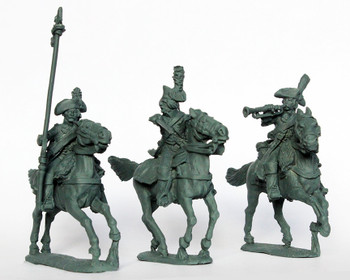 Revolutionary French Heavy Cavalry Command Galloping - Available to Order