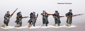 Napoleonic Russian Jaegers in Winter Dress Skirmishing, Forage Caps - Available to Order