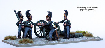 Napoleonic Russian Horse Artillery Loading 6pdr - Available to Order