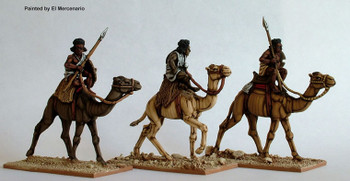 Sudan Mahdist Mounted Beja on Camels w/ Spears & Sword - Available to Order