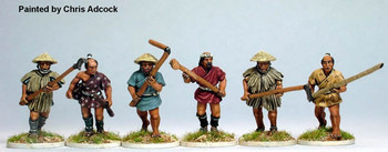 Samurai (1550-1615) Armed Peasants, Advancing - Available to Order