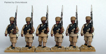 Sudan British Bengal / Bombay Infantry Marching, Covered Turbans - Available to Order