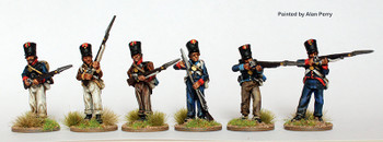 Napoleonic Ottoman Army 1790-1815 Fusiliers Firing Line in Bell-Top Shakos 1810-15 - Available to Order