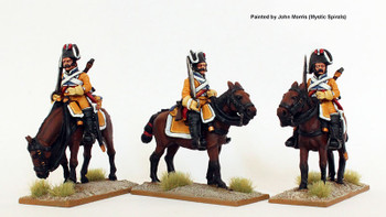 Napoleonic Ottoman Army 1790-1815 Dragoons Standing, Shouldered Swords - Available to Order