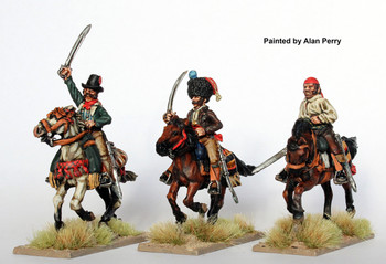 Napoleonic Ottoman Army 1790-1815 Mounted Guerrillas w/ Swords, Galloping - Available to Order