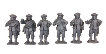 ECW Scots Unarmoured Pikemen, Standing - Available to Order