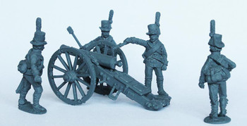 Napoleonic Swedish Foot Artillery Firing 6pdr - Available to Order
