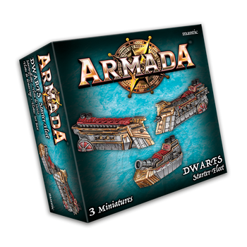 Kings of War: Armada Dwarf Starter Fleet