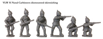Victoria's Little Wars Natal Carbineers Dismounted Skirmishing - Available to Order