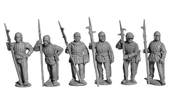 War of the Roses Billmen / Pikemen Standing - Available to Order