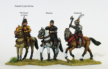 War of the Roses Mounted Lancastrian Command - Available to Order