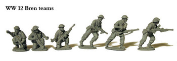 WWII British Bren Gun Teams in BD Trousers - Available to Order