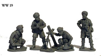 WWII British Sikh 3 Inch Mortar - Available to Order