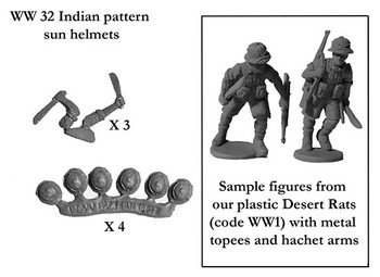 WWII British Indian Pattern Sun Helmets - Available to Order