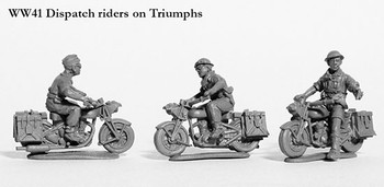 WWII British Dispatch Riders - Available to Order