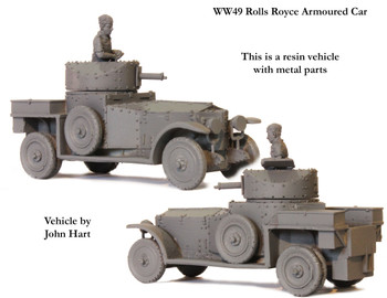 WWII British Rolls Royce Armoured Car - Available to Order