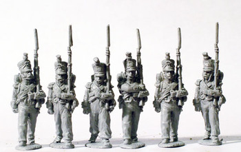 Napoleonic French Voltigeurs / Grenadiers in pre-1812 Campaign Dress, March Attack - Available to Order