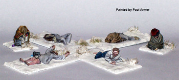 Napoleonic French Frozen Casualties, Retreat from Moscow - Available to Order