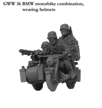 WWII German BMW Combo, Helmets - Available to Order