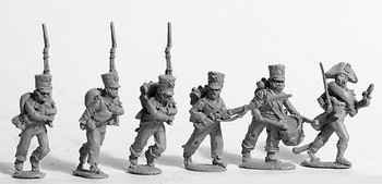 Napoleonic Confederation of the Rhine (6th Regt.) Schwarzburg-Sondershausen / Schwarzburg-Rudolstadt Command Advancing - Available to Order