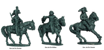 Revolutionary French Generals de Division; Desaix, Dumas & Kleber - Available to Order