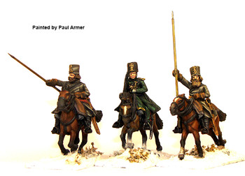 Napoleonic Russian Moscow Horse Opolchenie Command, Galloping - Available to Order