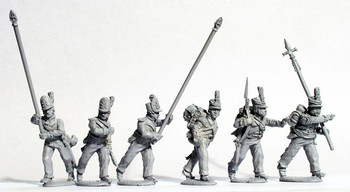 Napoleonic British Hanoverian Militia Command Marching Casually - Available to Order
