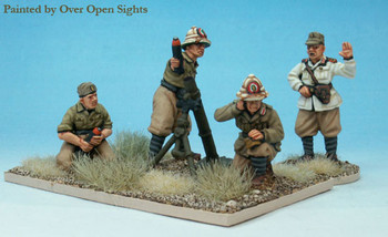 WWII Italian 81mm Mortar & Crew - Available to Order