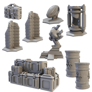Terrain Crate Sci-fi Objectives