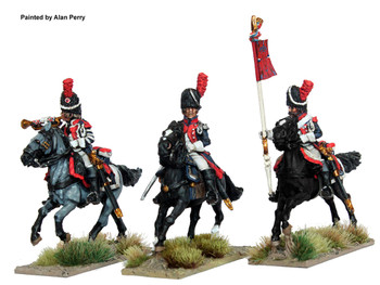 Revolutionary French Carabinier Command Galloping - Available to Order