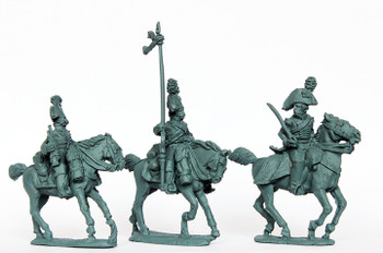 Napoleonic 1806-09 Saxon Army Chevauxleger Command Galloping 1806 - Available to Order
