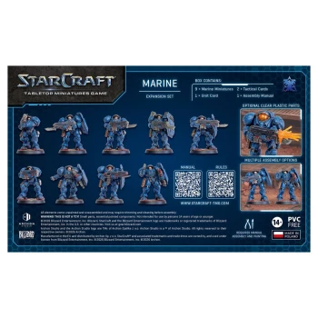 StarCraft Miniatures Terran Marine Expansion