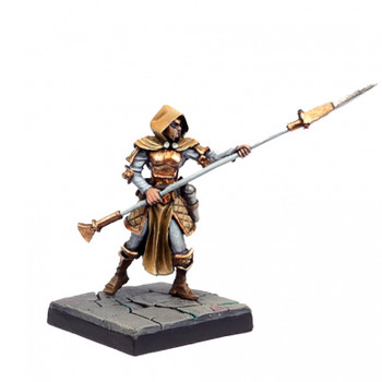 Kings of War Basilean Abbess w/ Koliskos
