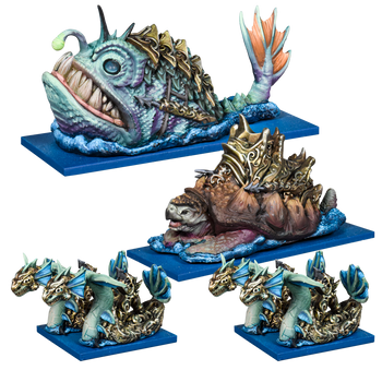 Kings of War: Armada Trident Realm Booster Fleet