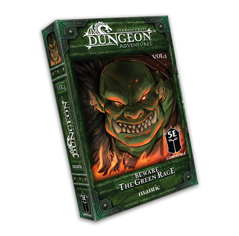 Dungeon Adventures Vol. 3: Beware the Green Rage 5e Adventure
