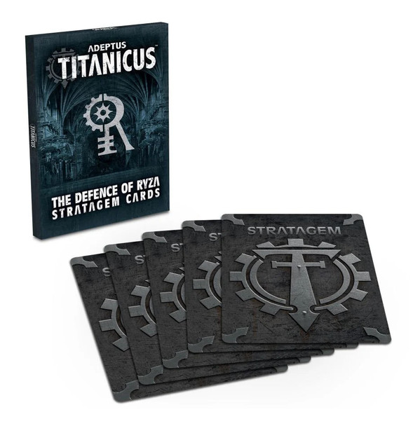 Adeptus Titanicus Defence of Ryza Stratagem Cards - OOP